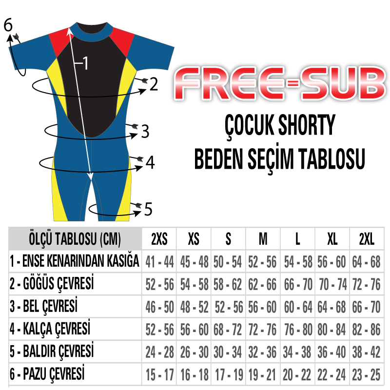 FREE-SUB-ÇOCUK-SHORTY-ÖLÇÜ-TABLOSU